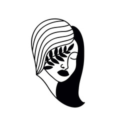 girl illustration traditional tattoo flash