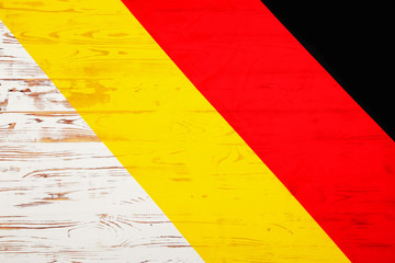 national flag of Germany. close-up. german symbol.