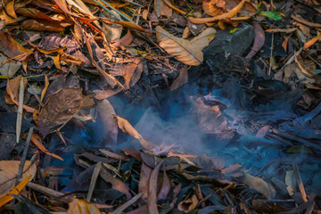 Cu Chi tunnel, historic famous place in Vietnam war, army dig underground dug out to living, now it's heritage destination for Viet Nam travel in Ho Chi Minh city