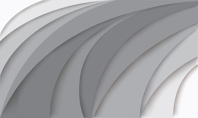 white curve template background vector illustration EPS10