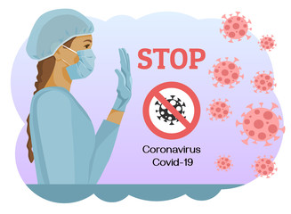 Dactor and stop coronavirus