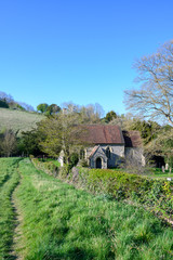 St Mary's Church is located in the hamlet of Woodlands in West Kingsdown,Kent,UK. it was built in 1851