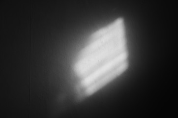 Naklejka premium spotlight on the wall