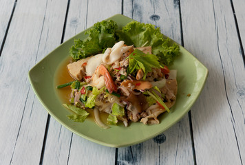 Mixed Thai Food Dishes 