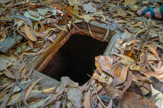 Cu Chi Tunnel, Historic Famous Place In Vietnam War, Army Dig Underground Dug Out To Living, Now It's Heritage Destination For Viet Nam Travel In Ho Chi Minh City