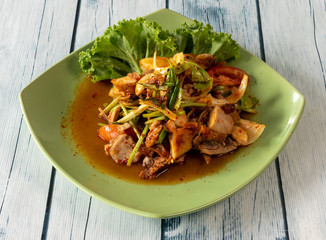 Mixed Thai Food Dishes 