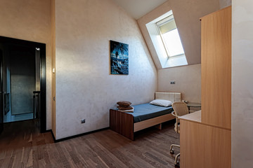 Modern interior of a home office for remote work.