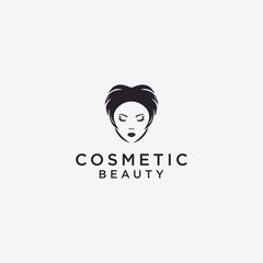 Pure Beauty Logo Icons Design Template. Elegant, Luxury, Modern, Spa, Cosmetics, Vector Illustration