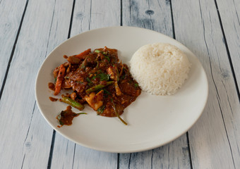 Mixed Thai Food Dishes 