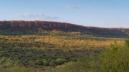 Sunset on Waterberg plateau, Namibia