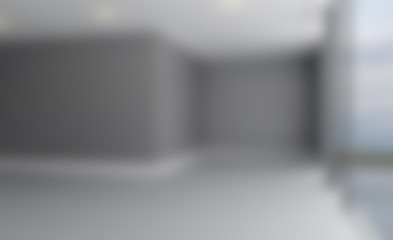 Meeting room in shades of gray. Open space. Great office.. Unfocused, Blur phototography