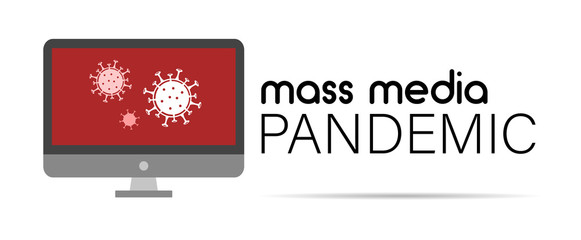 Inscription COVID-19. vector infographic coronavirus. Pathogen respiratory influenza covid virus cells.