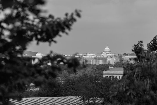 View Of Washington D.c. Cityscape Against Sky