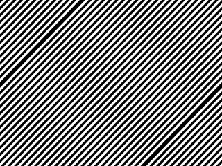 Infinite Diagonal Pattern of black and white Stripes. Repetition of Slanting black and white Lines . Creative Backdrop for Textile, Wrapper, Invitation Card     