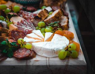 fruit salad on a plate