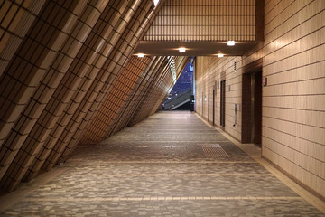 corridor in Hong Kong Tsim Sha Tsui