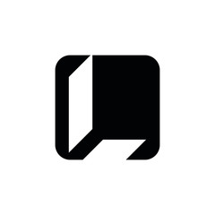 Fototapeta premium LL L letter logo design
