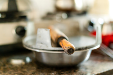 Royals  chakla belan in an Indian Kitchen with the help of which Indian prepare their breads