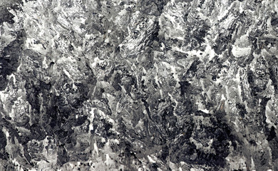 Spring ice surface.