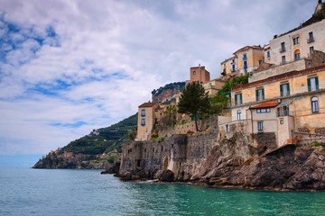 Fototapeta na wymiar Detail of Amalfi Coast (italy)