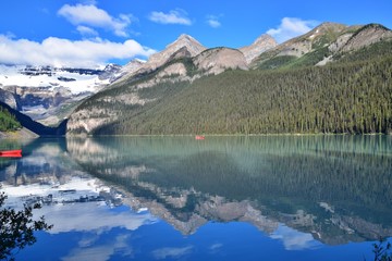 Fototapeta na wymiar Lake Louise , Canada , Rocky Mountains 