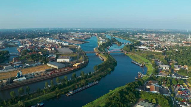 harbour basin - droneshot