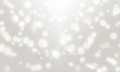 Obraz na płótnie Canvas Abstract bokeh light white background
