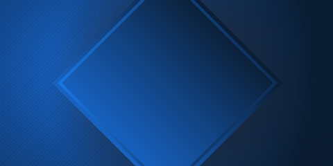 3D blue background with abstract geometry spiral modern element for banner, presentation design and flyer.