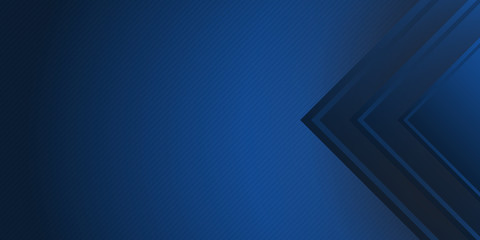 Abstract background dark blue with modern corporate concept for presentation background. 3D layered geometry shape
