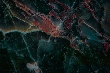 plate with print for yellow and pink streaks on a green background for facing, landscape, interior.