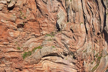 patterns on rocks near the sea