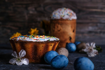 easter sweet kulich 