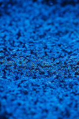 
Glitter blue sequin fabric for evening dress