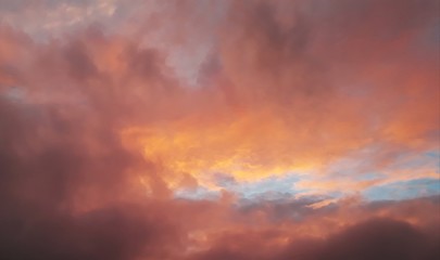 clouds in the sky