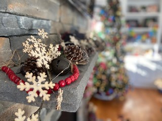 Christmas snowflakes decor