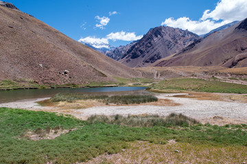 Aconcagua view from the valley below