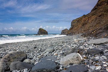 The Strangles Beach North Cornwall England