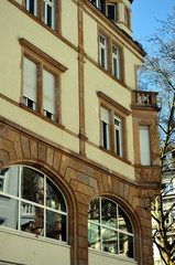 Fototapeta na wymiar Altbau in Freiburg