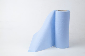 Paper disposable hand towel. Personal hygiene products.