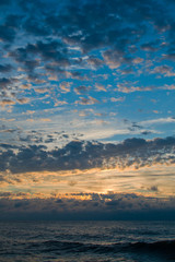 Sunset over the ocean - 340030677