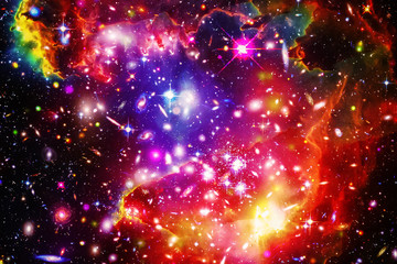 Galaxy. The elements of this image furnished by NASA.