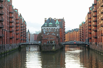 Hafencity quater in Hamburg, Germany	