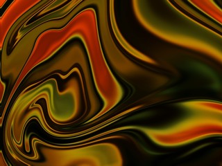 abstract fractal background with waves