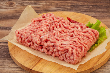 Minced meat - pork and beef