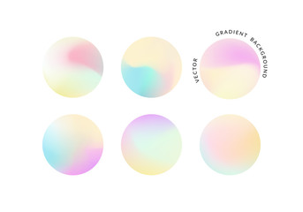 Abstract background design. Colorful gradient fluid texture set for your poster, presentation, landing page, social media visuals, website template.