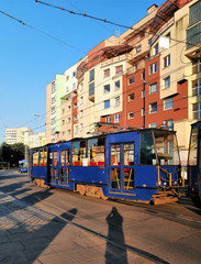 Fototapeta premium Konstal 105 Na in Wroclaw