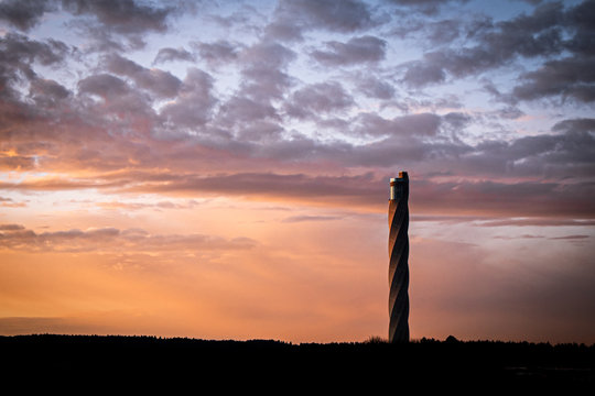 Sonnenuntergang mit Thyssenkruppturm