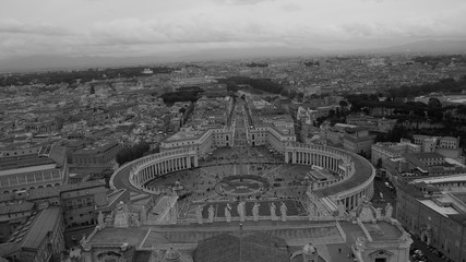 Famous Saint Peter's Square - Rome