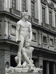 Florence, Italy, Statue of Hercules and Cacus