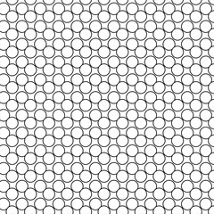 Naklejka premium Patrón con circulos